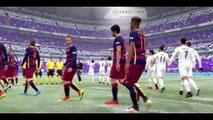 FIFA 17 Barcelona vs Real Madrid EL CLASICO Gameplay