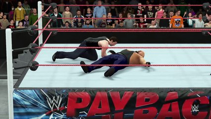 WWE 2K16 big show v dean ambrose