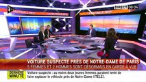 Voiture aux bonbonnes de gaz: au moins deux jeunes femmes auraient tenté de faire exploser le véhicule (iTELE)