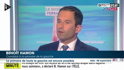 Benoît Hamon souhaite qu’Emmanuel Macron soit candidat à la primaire de la gauche