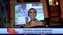 Carolina Jaume responde a declaraciones de Paola Farías, sobre enemistad que existe entre ellas