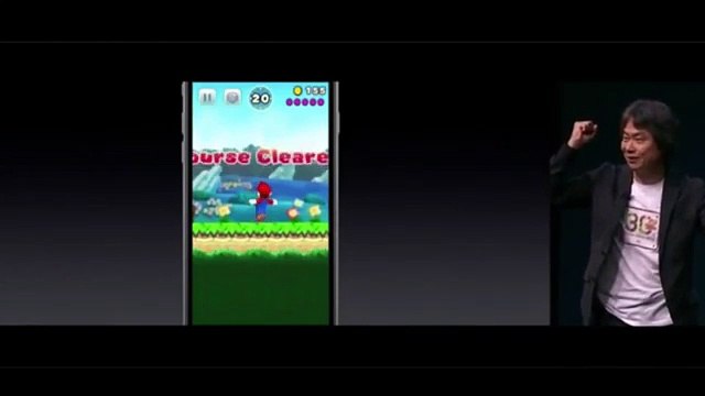 Apple presentó juego de 'Mario Bros.' exclusivo para sus dispositivos