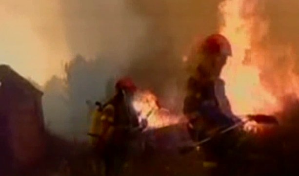 Incendios forestales azotan a España