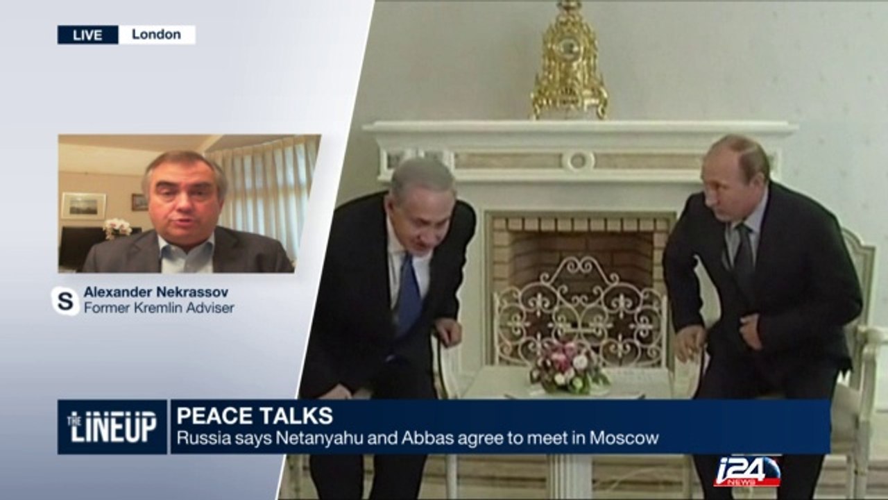 Mahmoud Abbas aide to i24news: Abbas will meet Netanyahu in Moscow with no preconditions
