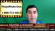 Seattle Seahawks vs. Miami Dolphins Free Pick Prediction NFL Pro Football Odds Preview 9-11-2016