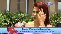 Mafer Pincay responde a comentarios e insinuaciones que hizo sobre ella una presentadora de TV