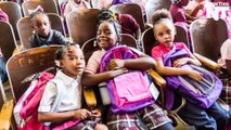 33,000 Backpacks Were Donated To Detroit Public Schools