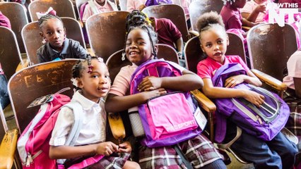 33,000 Backpacks Were Donated To Detroit Public Schools