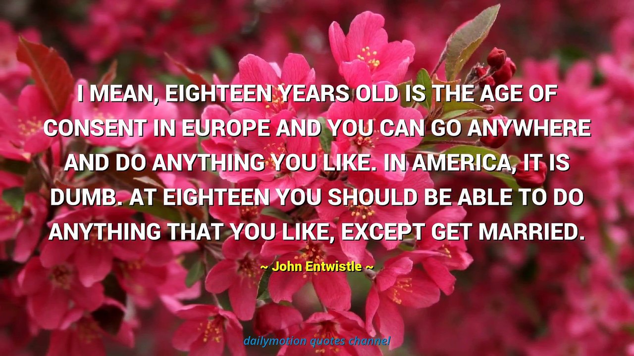 John Entwistle Quotes