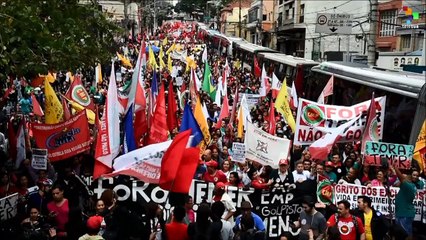 Thousands Protest Against Temer on Independence Day