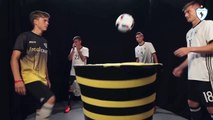GERMANY PLAYERS SHOW THEIR SKILLS