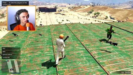 HEADBUTT THE PLANE! (GTA 5 Funny Moments)