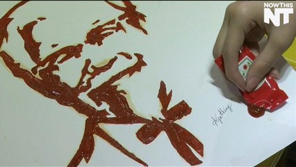 This Egyptian Artist Knows How To Play With Her Food