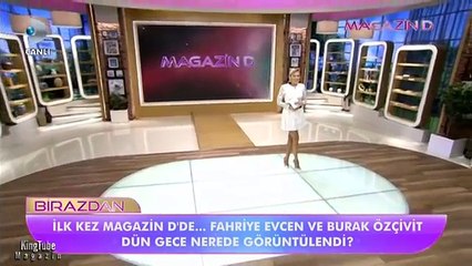 Fahriye Evcen & Burak Özçivit / Magazin D / 1 Eylül 2016