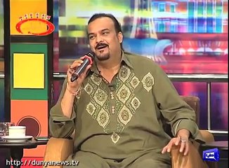 Amjad Sabri sings for Aima Baig(360p)