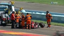 Rahal Big Crash 2016 Indy Car Watkins Glen
