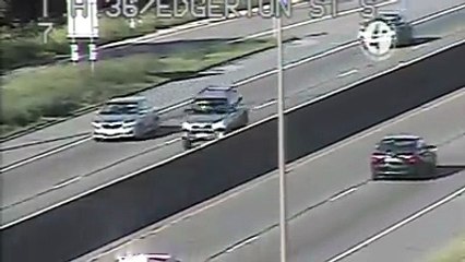 Heat buckles highway in Minnesota