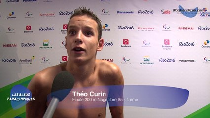 Zone Mixte - Théo Curin - 200m nage libre S5 - 4ème