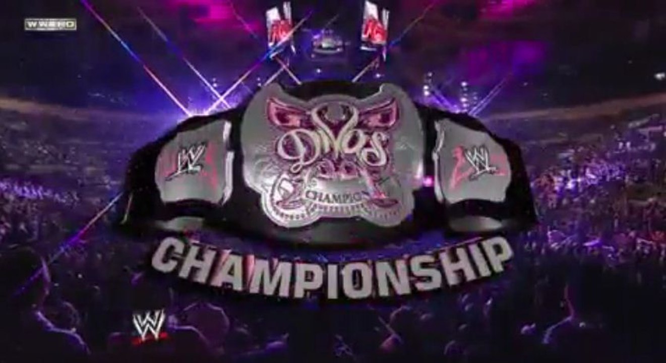 WWE RAW Eve Torres vs Natalya Lumberjill Match Campeonato de Divas en español completo