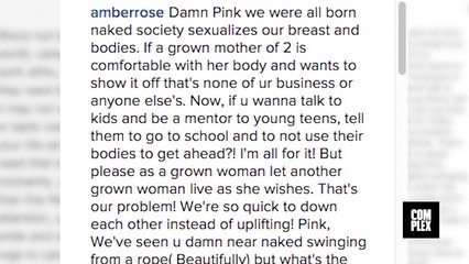 [New] Amber Rose Defends Kim Kardashian Over Nude Selfie 2016