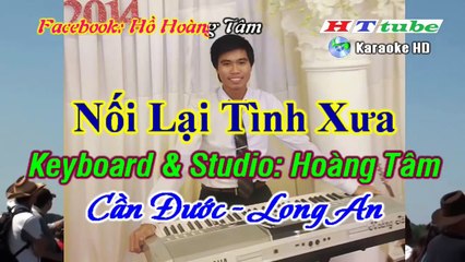 Karaoke - Noi Lai Tinh Xua - REMIX Cực Hay