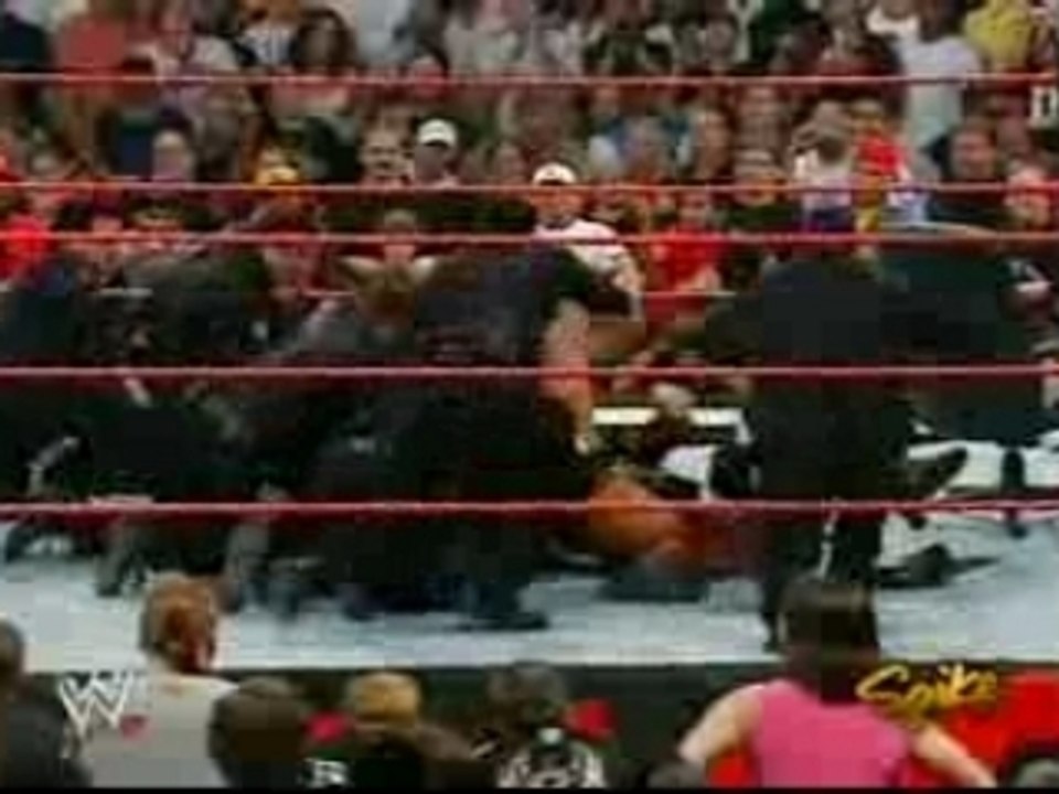 Puissance Catch - Raw Rtl9 28-03.2005 - triple h vs batista