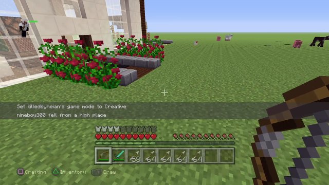 Minecraft: PlayStation bulding house with bro