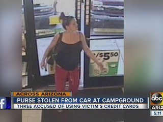 PD: 3 people break into Prescott woman’s car, steal purse and credit cards