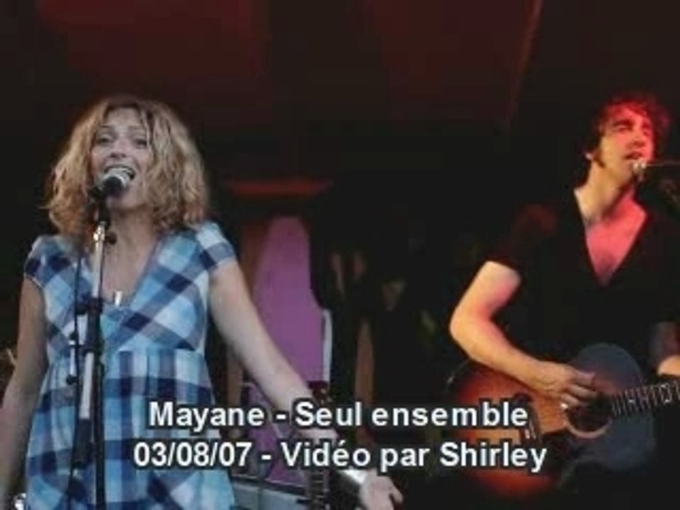 Mayane seul ensemble