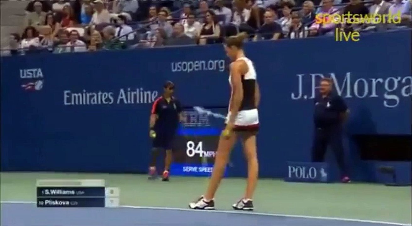 S.WILLIAM VS K.PILISKOVA SEMI FINAL  US OPEN 2016,2