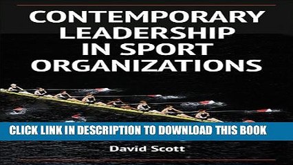[PDF] Contemporary Leadership in Sport Organizations Popular Online