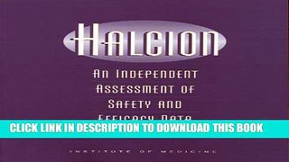 [Read PDF] Halcion: An Independent Assessment of Safety and Efficacy Data Download Online