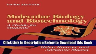 [Best] Molecular Biology and Biotechnology: a Guide for Students Online Books