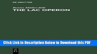 [Read] The Lac Operon: A Short History of a Genetic Paradigm Free Books