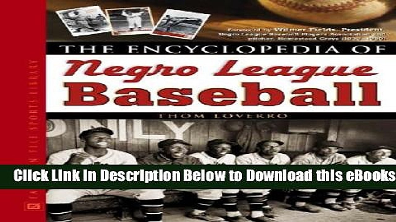 [PDF] The Encyclopedia of Negro League Baseball (Facts on File Sports Library) Online Books