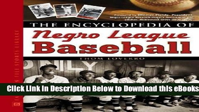 [PDF] The Encyclopedia of Negro League Baseball (Facts on File Sports Library) Online Books