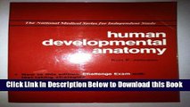 [Best] Human Developmental Anatomy (The National Medical Series for Independent Study) Online Ebook