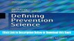 [Reads] Defining Prevention Science (Advances in Prevention Science) Online Ebook