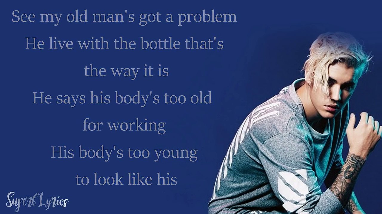 Justin Bieber - Fast Car (lyrics) (Tracy Chapman)