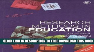New Book Research Methods in Education