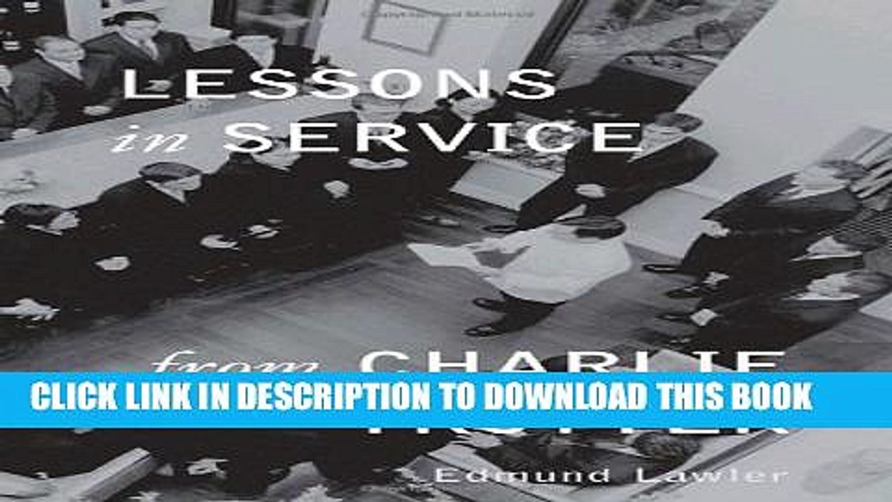[PDF] Lessons in Service from Charlie Trotter Full Colection