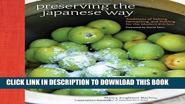 [PDF] Preserving the Japanese Way: Traditions of Salting, Fermenting, and Pickling for the Modern