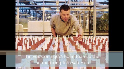 Con người hoàn toàn có thể ăn rau trồng trên sao Hỏa