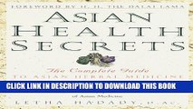 Collection Book Asian Health Secrets: The Complete Guide to Asian Herbal Medicine