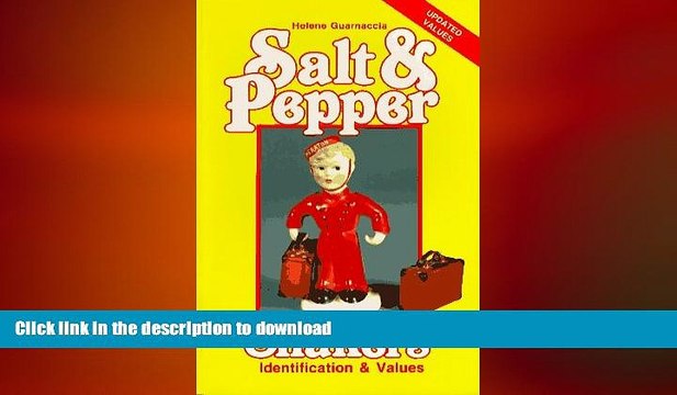 FAVORITE BOOK Salt and Pepper Shakers: Identification and Values (Salt Pepper Shakers) BOOK