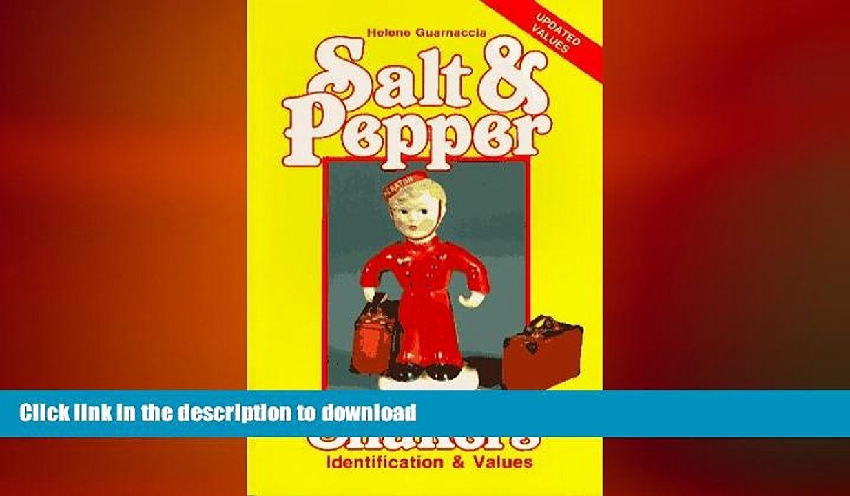 FAVORITE BOOK  Salt and Pepper Shakers: Identification and Values (Salt   Pepper Shakers)  BOOK