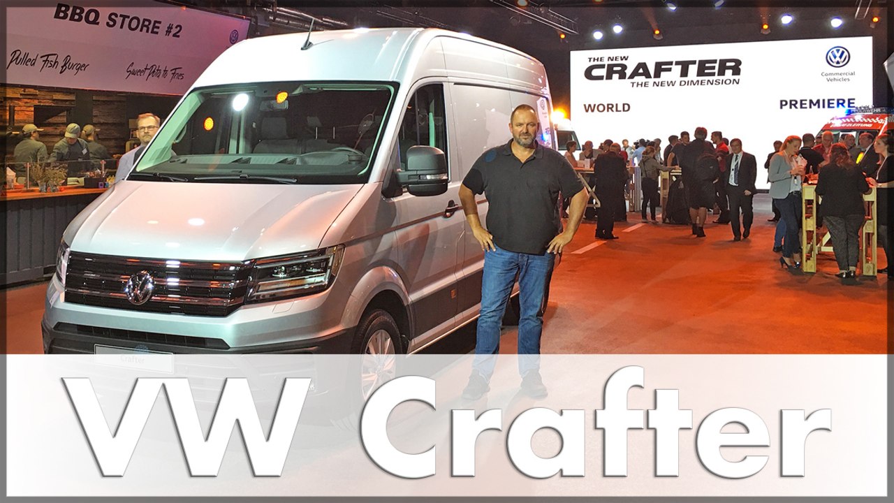Weltpremiere: VW Crafter 2016  - VW Nutzfahrzeuge - Deutsch