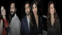 Shilpa Shetty Throws A Starry Birthday Party For Raj Kundra