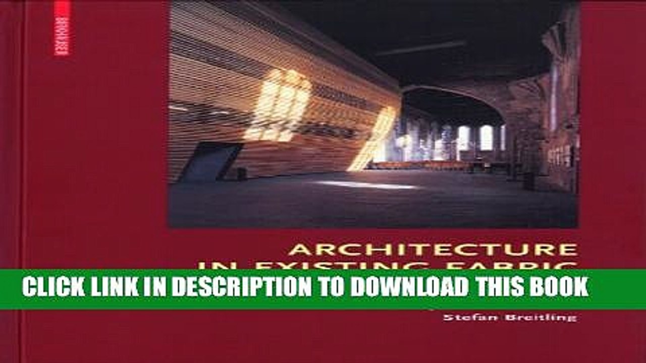 [PDF] Architecture in Existing Fabric Full Online