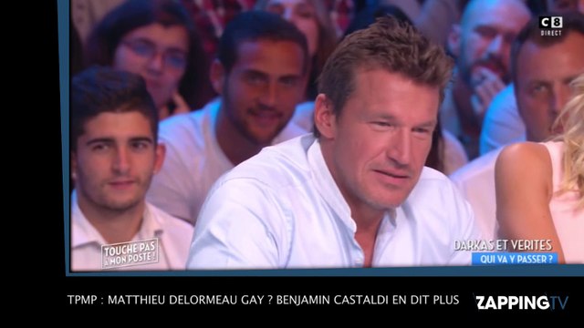 TPMP : Matthieu Delormeau gay ? Benjamin Castaldi en dit plus !
